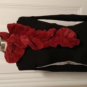 Scrunchy scarf luxury cranberry creek